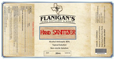 Hand Sanitizer 200ml (Label Hand Sanitizer 200ml)